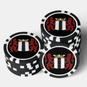 Wappen von Delft Pokerchips (Stapel)