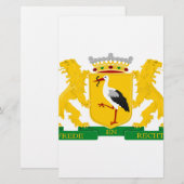Wappen von Den Haag Briefpapier (Vorne/Hinten)