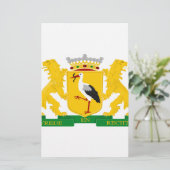 Wappen von Den Haag Briefpapier (Stehend Vorderseite)