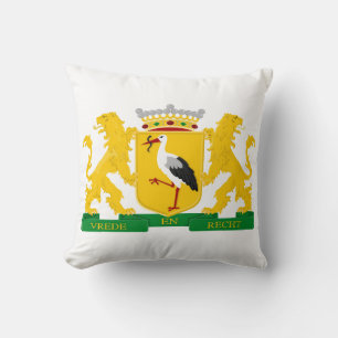 Wappen von Den Haag, Niederlande. Kissen
