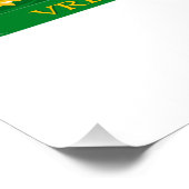 Wappen von Den Haag, Niederlande. Poster (Ecke)