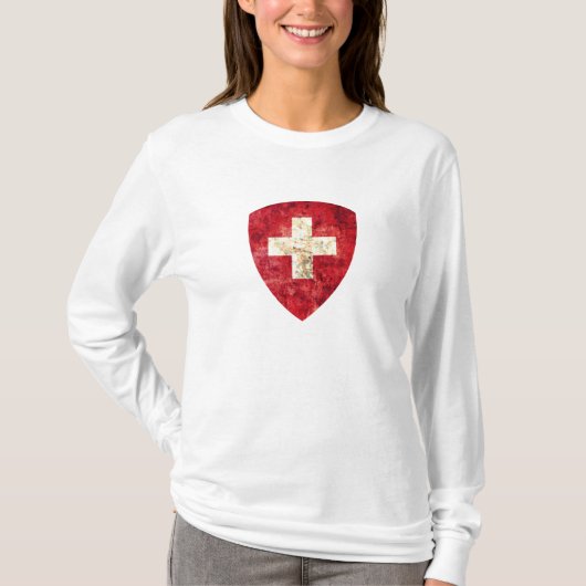 Wappen von der Schweiz T-Shirt (Vorderseite)