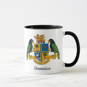 Wappen von Dominica Tasse