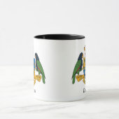 Wappen von Dominica Tasse (Zentrum)
