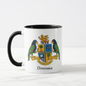 Wappen von Dominica Tasse (Links)