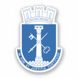 Wappen von Drammen, Norwegen Aufkleber