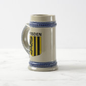 Wappen von Dresden, Deutschland Bierglas (Vorderseite Links)