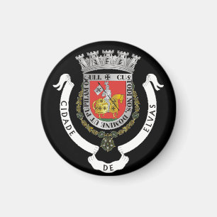 Wappen von Elvas, Portugal Magnet
