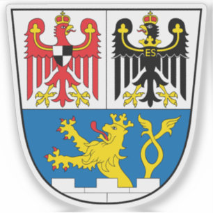 Wappen von Erlangen, Deutschland Aufkleber