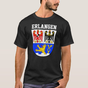 Wappen von Erlangen, DEUTSCHLAND T-Shirt
