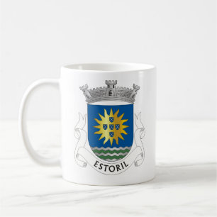 Wappen von Estoril, Portugal Tasse Kaffee
