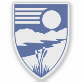 Wappen von Eyjafjarðarsveit, Island Aufkleber