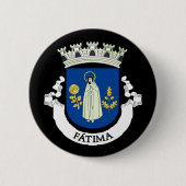 Wappen von Fátima, Portugal Button (Vorderseite)