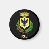 Wappen von Forlì, ITALIEN Magnet (Vorne)