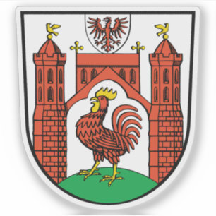 Wappen von Frankfurt an der Oder, Deutschland Aufkleber