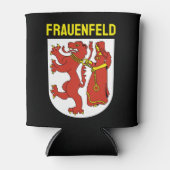 Wappen von Frauenfeld, Schweiz Dosenkühler (Vorderseite)
