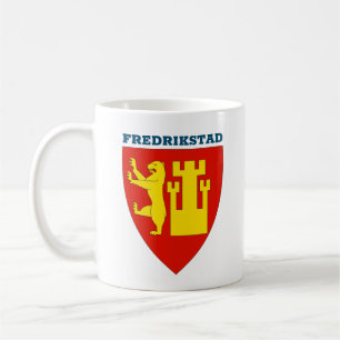 Wappen von Fredrikstad, Norwegische Tasse für Kaff