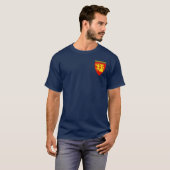 Wappen von Fredrikstad, T - Shirt Norwegen (Vorne ganz)