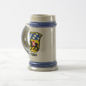 Wappen von Freising, Deutschland Bierglas (Vorderseite Links)