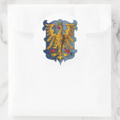 Wappen von Friaul Runder Aufkleber (Tasche)
