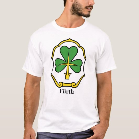 Wappen von Fürth, Deutschland T-Shirt (Vorderseite)
