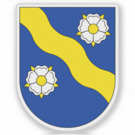 Wappen von Gamprin, Liechtenstein Aufkleber