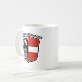 Wappen von Garmisch-Partenkirchen, Deutschland Kaffeetasse (Vorderseite Links)