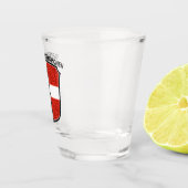 Wappen von Garmisch-Partenkirchen, Deutschland Schnapsglas (Rechts)