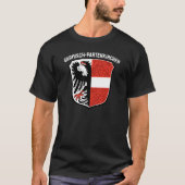 Wappen von Garmisch-Partenkirchen, Deutschland T-Shirt (Vorderseite)