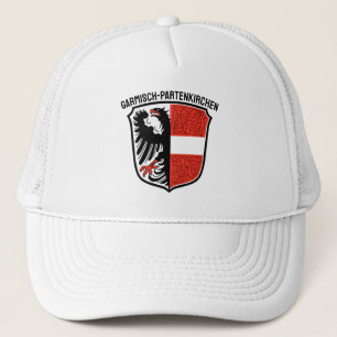 Wappen von Garmisch-Partenkirchen, Deutschland Truckerkappe