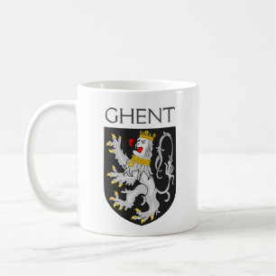Wappen von Gent, Belgien Kaffeetasse