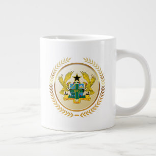 Wappen von Ghana Jumbo-Tasse