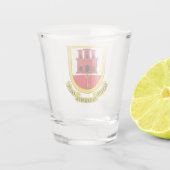 Wappen von Gibraltar Schnapsglas (Rückseite)