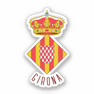 Wappen von Girona Aufkleber