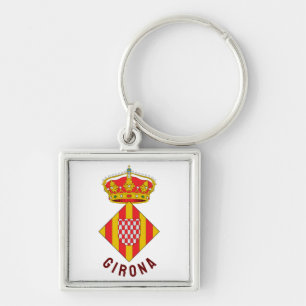 Wappen von Girona Schlüsselanhänger