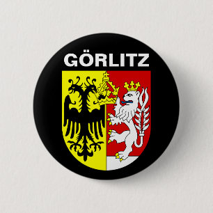 Wappen von Görlitz, Deutschland Button
