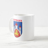Wappen von Göttingen, Deutschland Kaffeetasse (Vorderseite Links)