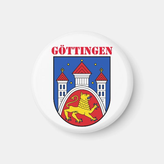 Wappen von Göttingen, Deutschland Magnet (Vorne)