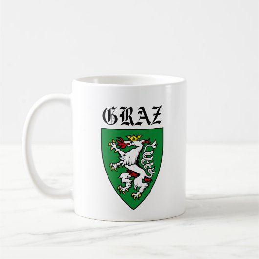 Wappen von Graz - ÖSTERREICH Kaffeetasse (Links)