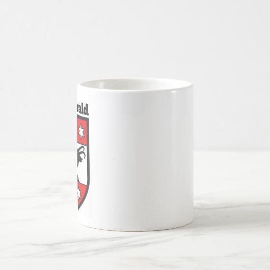 Wappen von Grindelwald, Schweiz Kaffeetasse (Mittel)