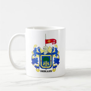 Wappen von Guadalajara, Mexiko Kaffeetasse