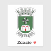 Wappen von Guaynabo, PR Aufkleber (Blatt)
