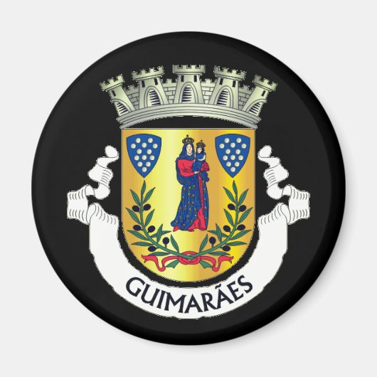 Wappen von Guimarães, Magnet Portugal (Vorne)