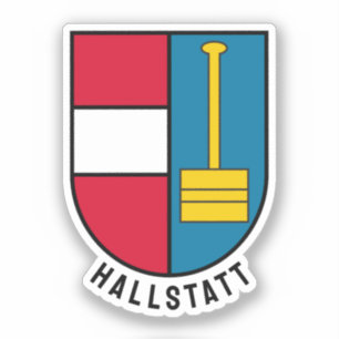 Wappen von Hallstatt - ÖSTERREICH Aufkleber