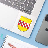 Wappen von Hamm, Deutschland Aufkleber (Laptop mit iPhone)