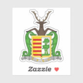 Wappen von Hasselt, Belgien Aufkleber (Blatt)