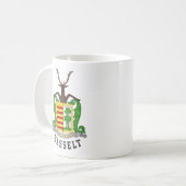 Wappen von Hasselt, Belgien Kaffeetasse (Vorderseite Links)