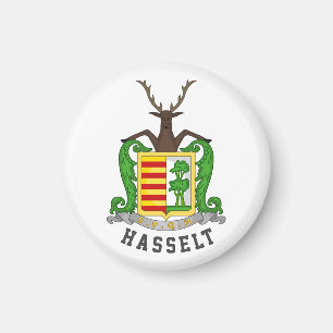 Wappen von Hasselt, Belgien Magnet