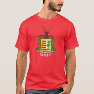 Wappen von Hasselt, Belgien T-Shirt