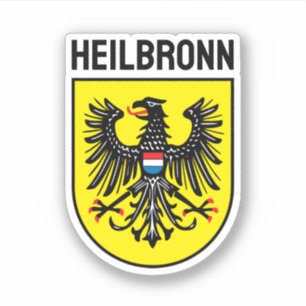 Wappen von Heilbronn, Deutschland Aufkleber